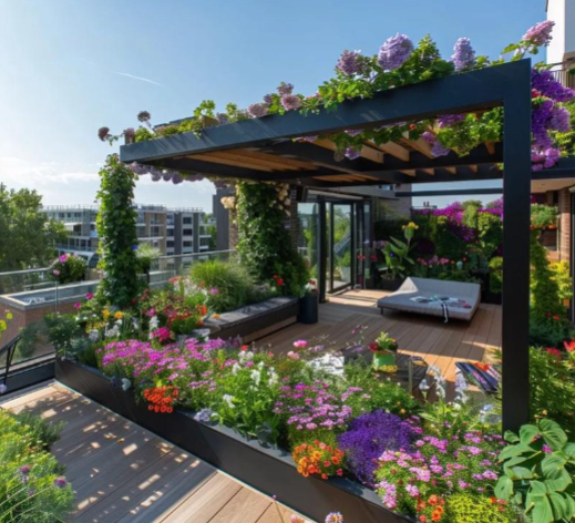 屋顶花园的防水设计与施工